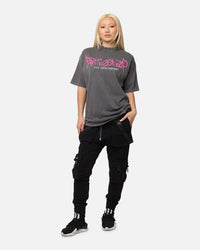 The Anti Order GHXST Mock Neck T-Shirt Washed Charcoal