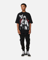 The Anti Order Legion Mock Neck T-Shirt Black