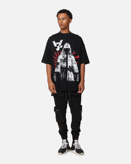 The Anti Order Legion Mock Neck T-Shirt Black