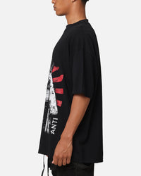 The Anti Order Legion Mock Neck T-Shirt Black