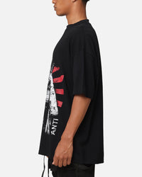 The Anti Order Legion Mock Neck T-Shirt Black