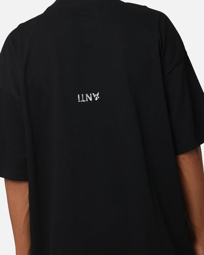The Anti Order Legion Mock Neck T-Shirt Black