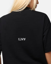 The Anti Order Legion Mock Neck T-Shirt Black