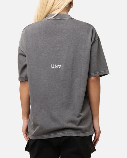 The Anti Order Legion Mock Neck T-Shirt Washed Charcoal