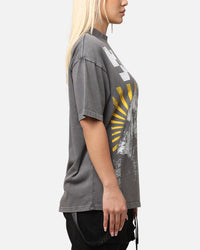 The Anti Order Legion Mock Neck T-Shirt Washed Charcoal