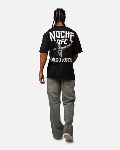 UFC By Culture Kings Diego Lopes Noche T-Shirt Black Acidwash