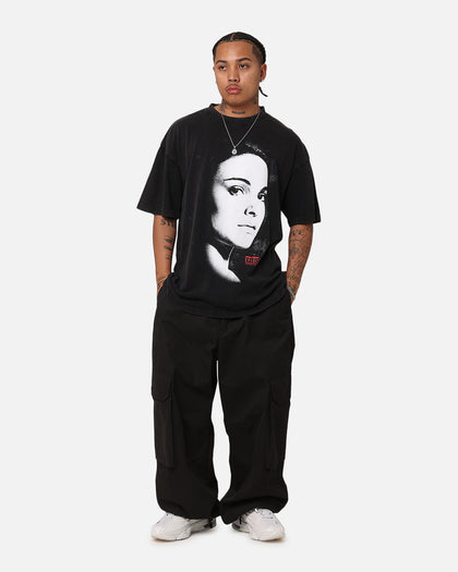 Star Wars Episode II Queen Vintage T-Shirt Black Acidwash