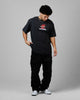 Loiter Formula Vintage T-Shirt Black Acidwash