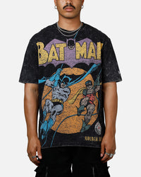 New Era X DC Batman T-Shirt Washed Black