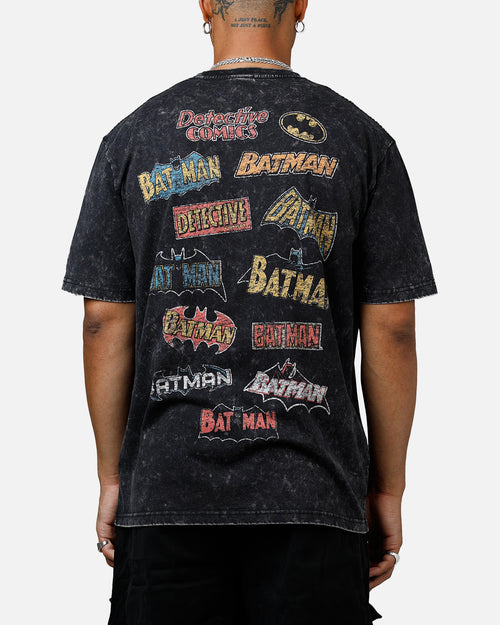 New Era X DC Batman T-Shirt Washed Black