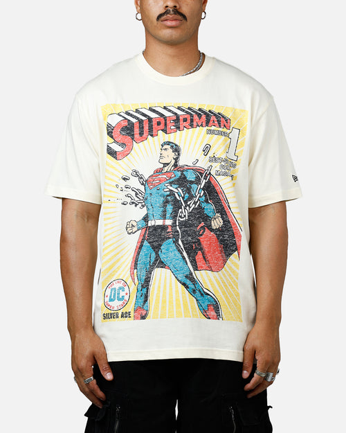 New Era X DC Superman T-Shirt Chrome