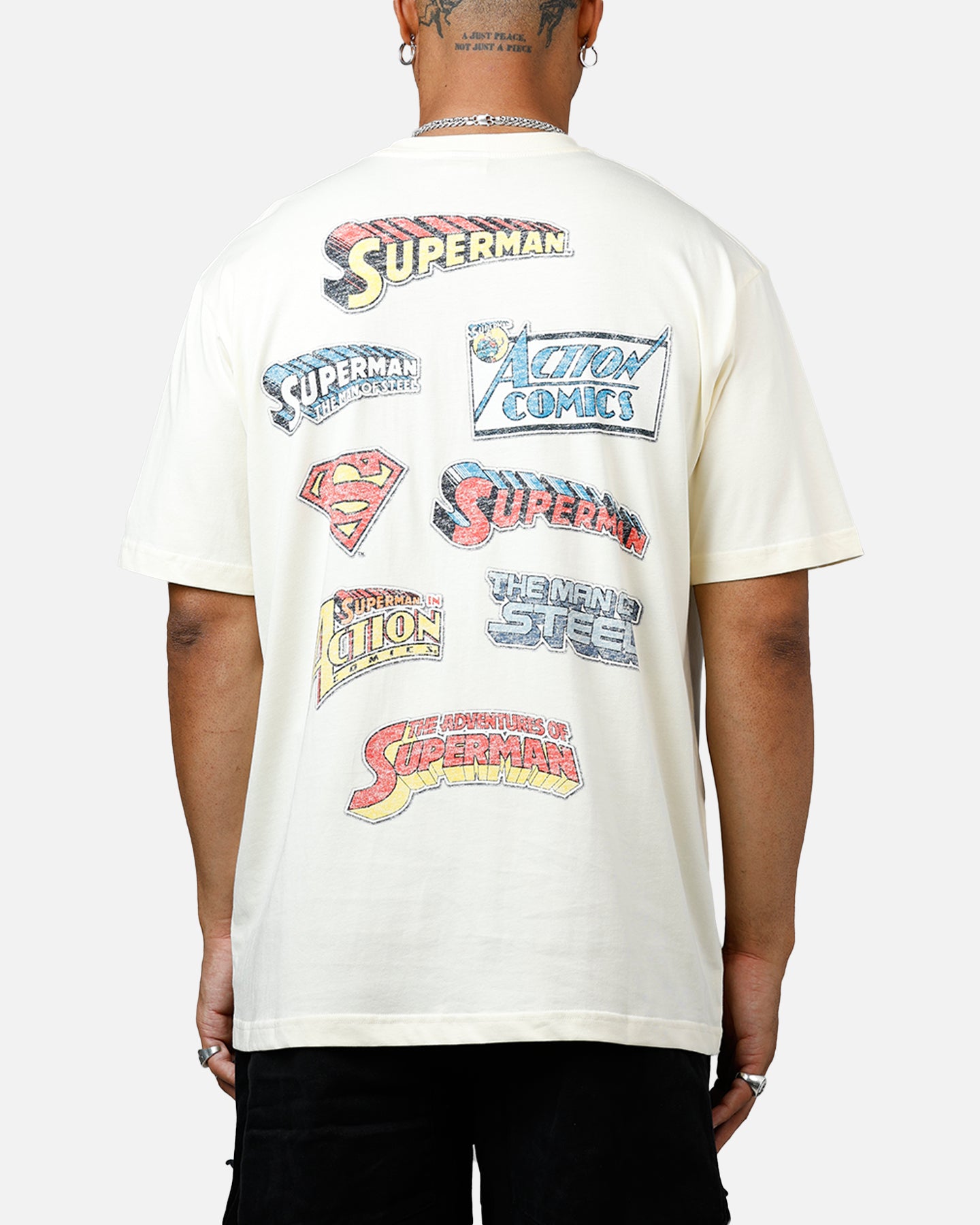 New Era X DC Superman T-Shirt Chrome | Culture Kings US