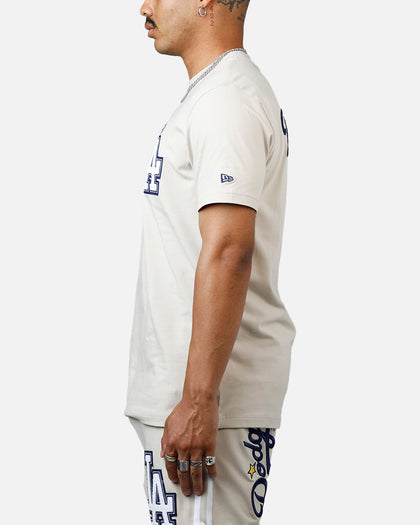 New Era Los Angeles Dodgers 'Logo Select' Summer T-Shirt Stone