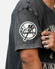 Pro Standard New York Yankees Raffia T-Shirt Black Acidwash