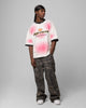 Loiter Motorway Sport T-Shirt Off White/Pink