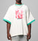Loiter Western Front Ringer T-Shirt White/Green