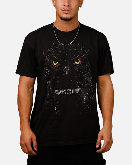 Ripple X Godzilla Big Head Godzilla T-Shirt Black