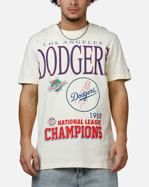 New Era Los Angeles Dodgers 1988 Vintage Champs T-Shirt White
