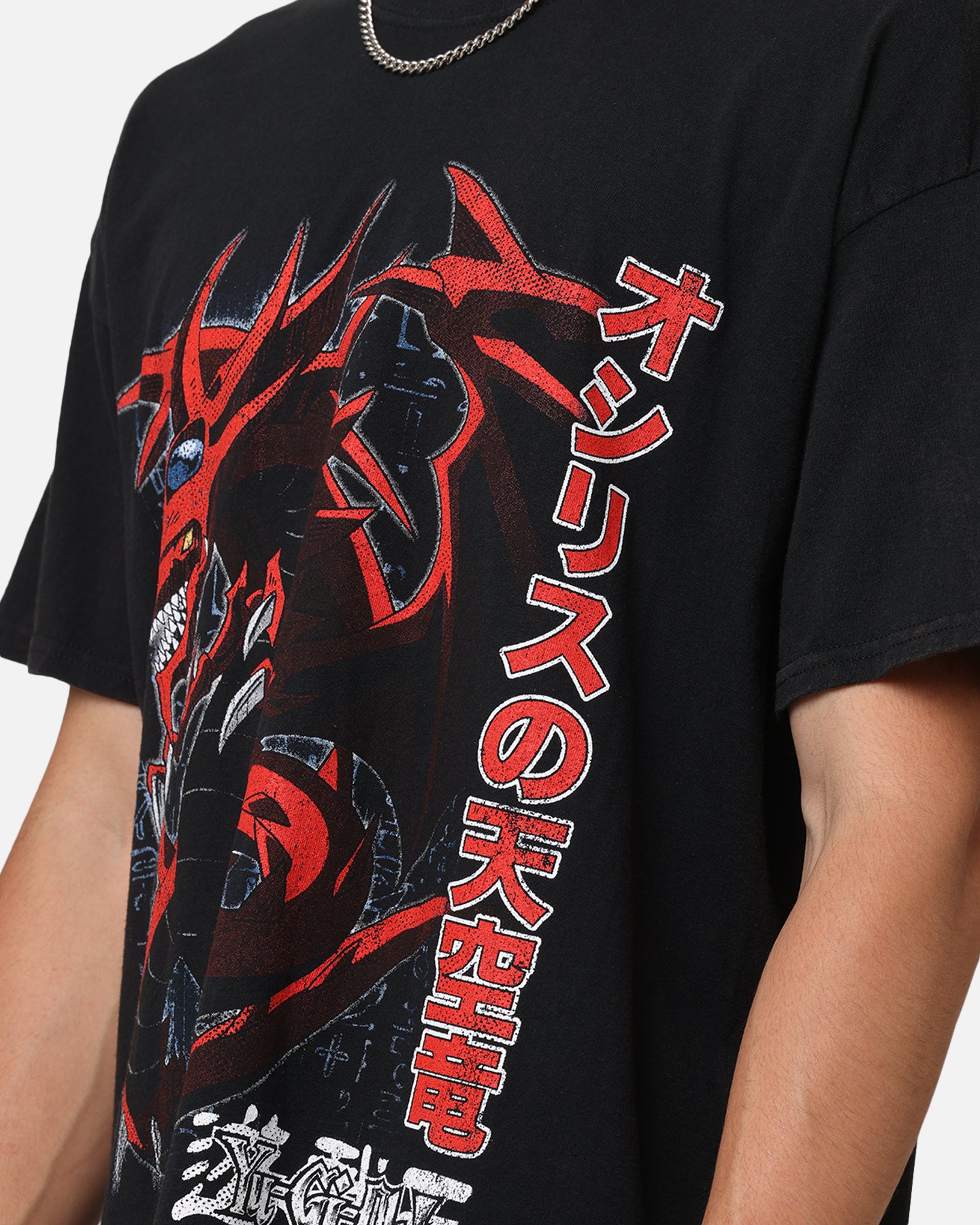 Goat Crew X Yu-Gi-Oh! Slifer Vintage T-Shirt Black Wash | Culture