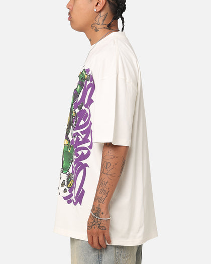 Goat Crew X Teenage Mutant Ninja Turtles Donatello X Sofles Vintage T-Shirt Off White