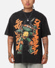 Goat Crew X Teenage Mutant Ninja Turtles Michelangelo X Sofles Vintage T-Shirt Black Acidwash