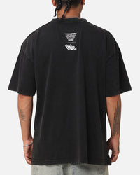 Goat Crew X Teenage Mutant Ninja Turtles Raphael X Sofles Vintage T-Shirt Black Acidwash