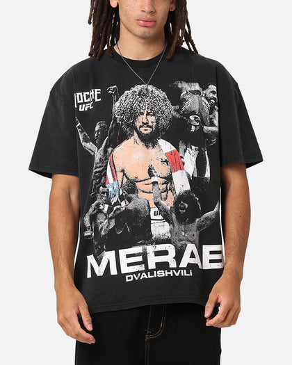 UFC By Culture Kings Merab Dvalishvili Noche Heavy T-Shirt Vintage Black