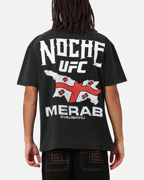 UFC By Culture Kings Merab Dvalishvili Noche Heavy T-Shirt Vintage Black