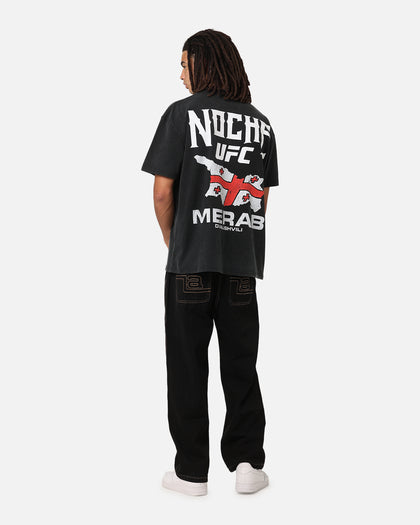 UFC By Culture Kings Merab Dvalishvili Noche Heavy T-Shirt Vintage Black
