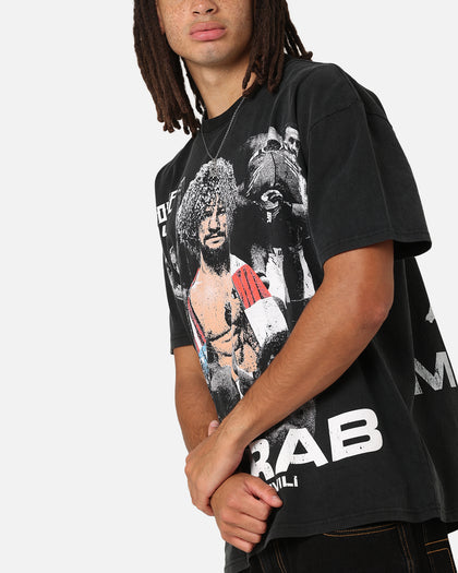 UFC By Culture Kings Merab Dvalishvili Noche Heavy T-Shirt Vintage Black