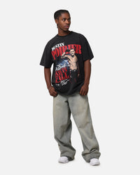 UFC By Culture Kings Dustin Poirier Paid In Full Vintage Heavy T-Shirt Vintage Black