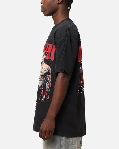 UFC By Culture Kings Dustin Poirier Paid In Full Vintage Heavy T-Shirt Vintage Black