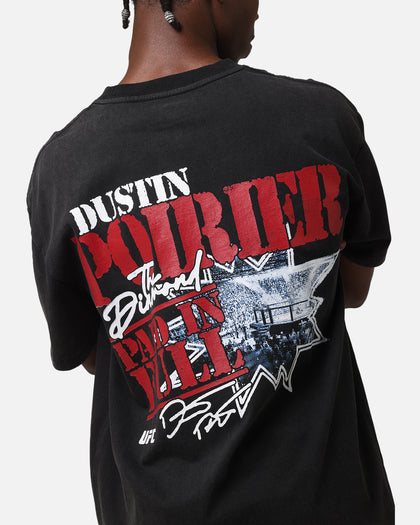 UFC By Culture Kings Dustin Poirier Paid In Full Vintage Heavy T-Shirt Vintage Black
