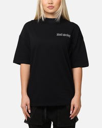 The Anti Order Balaclava Mock Neck T-Shirt Black