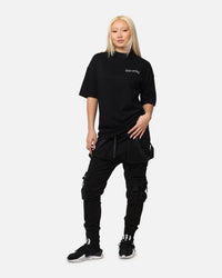 The Anti Order Balaclava Mock Neck T-Shirt Black