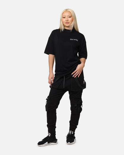 The Anti Order Balaclava Mock Neck T-Shirt Black