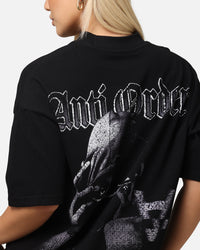 The Anti Order Balaclava Mock Neck T-Shirt Black