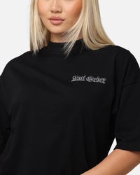 The Anti Order Balaclava Mock Neck T-Shirt Black