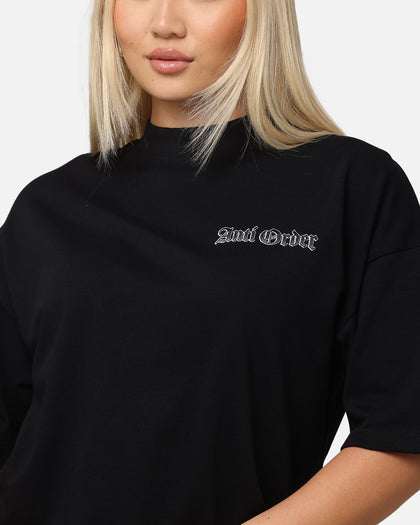 The Anti Order Balaclava Mock Neck T-Shirt Black