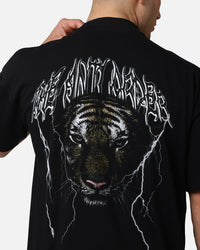 The Anti Order Tiger Mock Neck T-Shirt Black