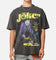 American Thrift X DC Batman The Joker Harley Hoax Heavy T-Shirt Black Wash