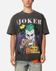 American Thrift X DC Batman The Joker Vote For Me Heavy T-Shirt Black Wash