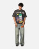 American Thrift X DC Batman The Joker Vote For Me Heavy T-Shirt Black Wash