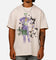 American Thrift X DC Batman The Joker Cane Heavyweight T-Shirt Off White