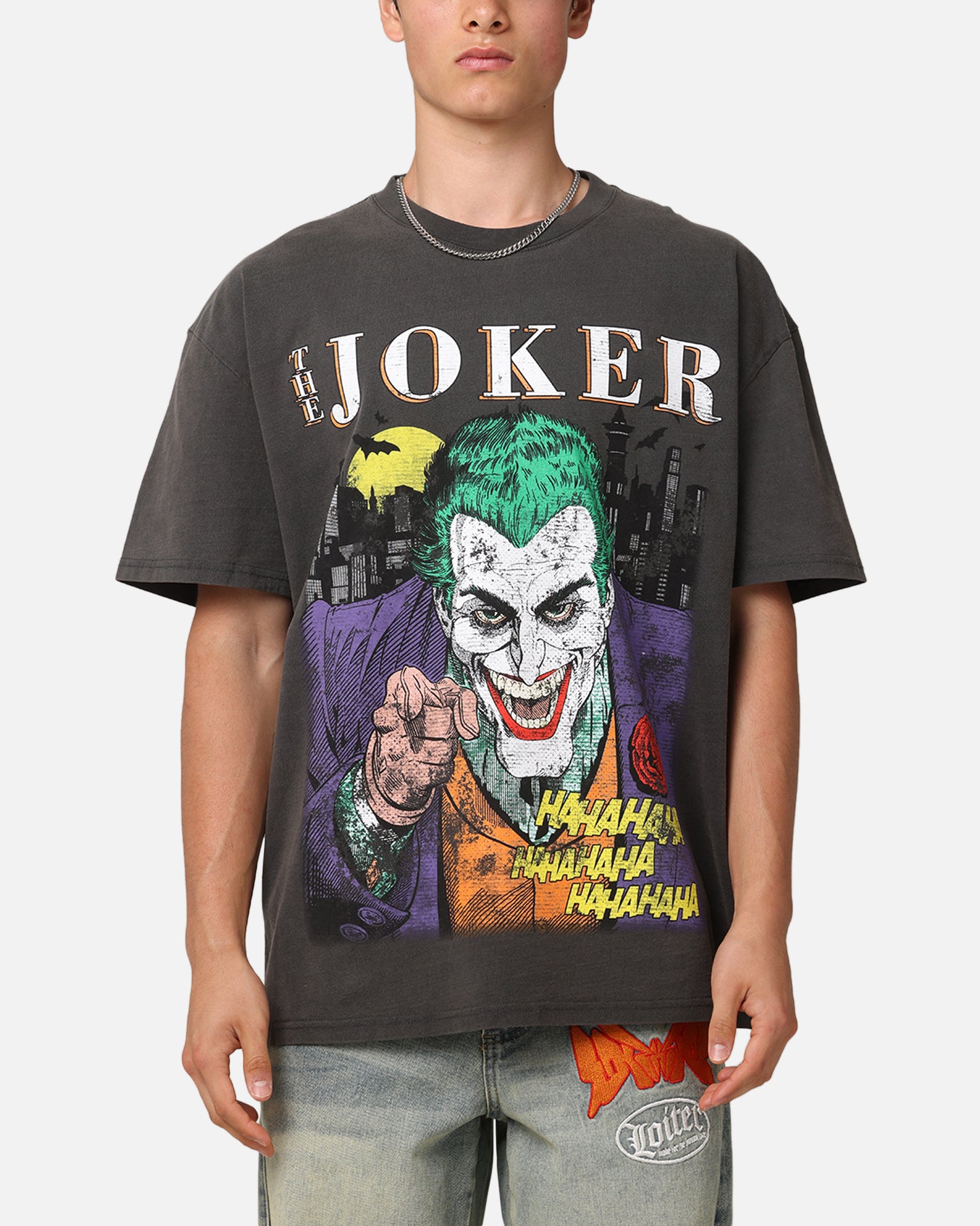73Studio X DC Batman The Joker Vote For Me Heavyweight T-Shirt