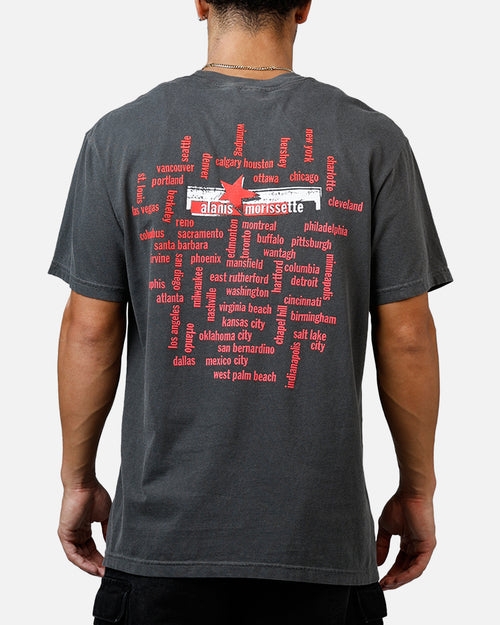Ripple Alanis Morissette Alanis Tour T-Shirt Washed Black