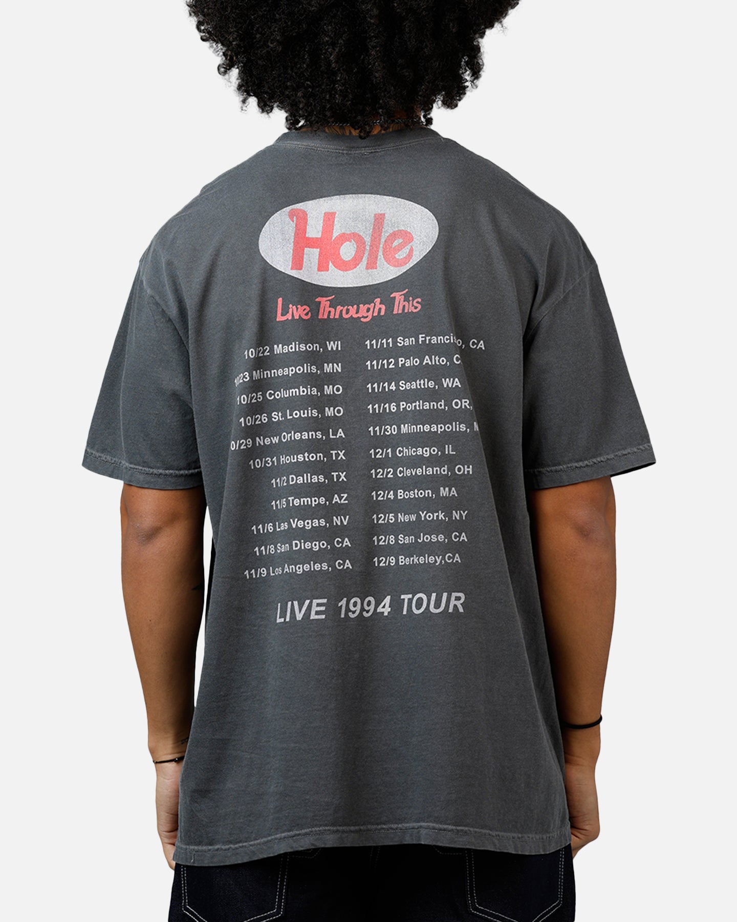 90s llica hole tour Tシャツ XL Vintage 1990s Hole Band T-Shirt Gift for fan reprint cotton S-5XL