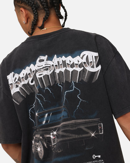 Key Street Mini Truck Vintage T-Shirt Vintage Black