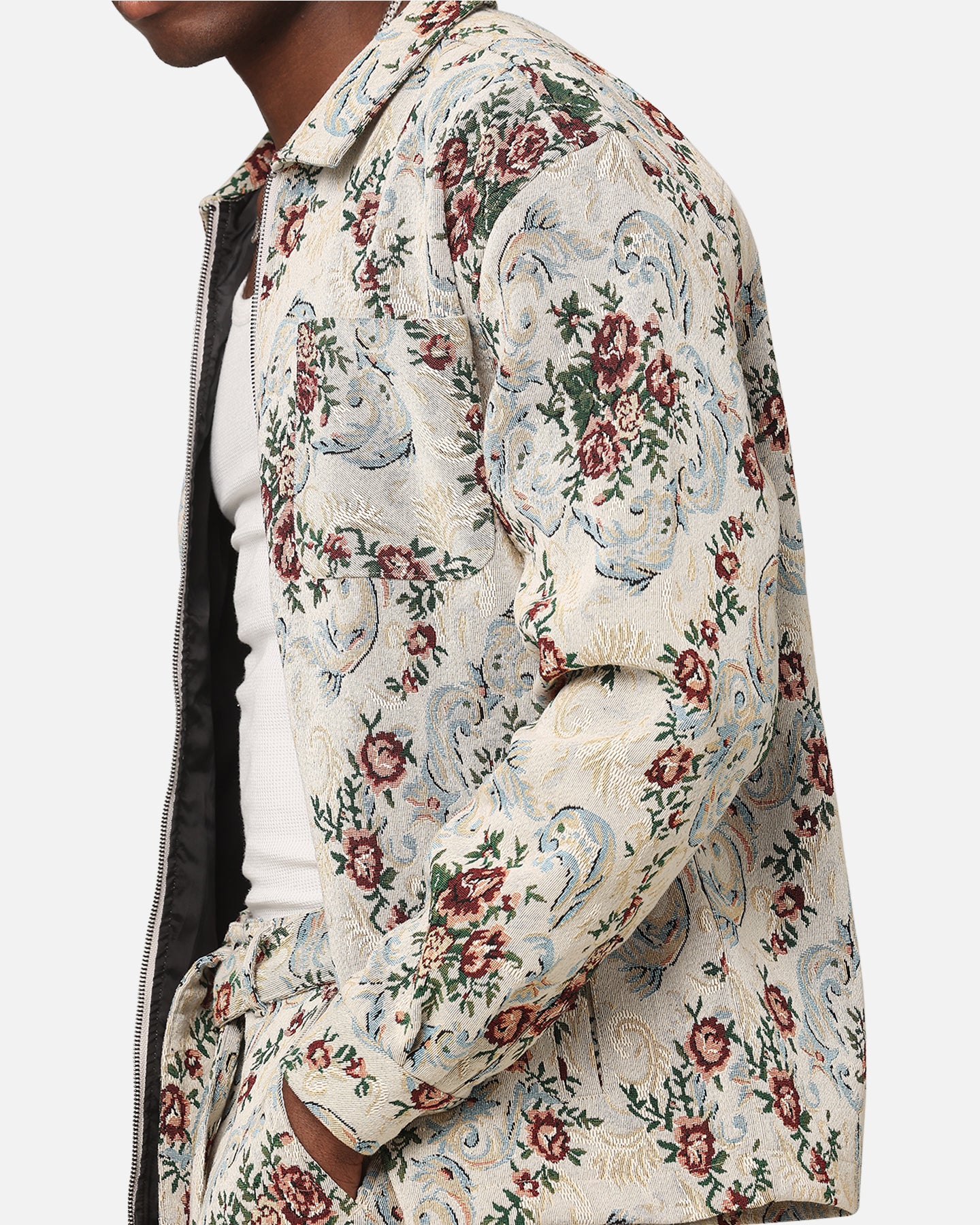ジャケット・アウター yasuLAST NEST / floral jacquard CHS_JACQUARD FLORAL