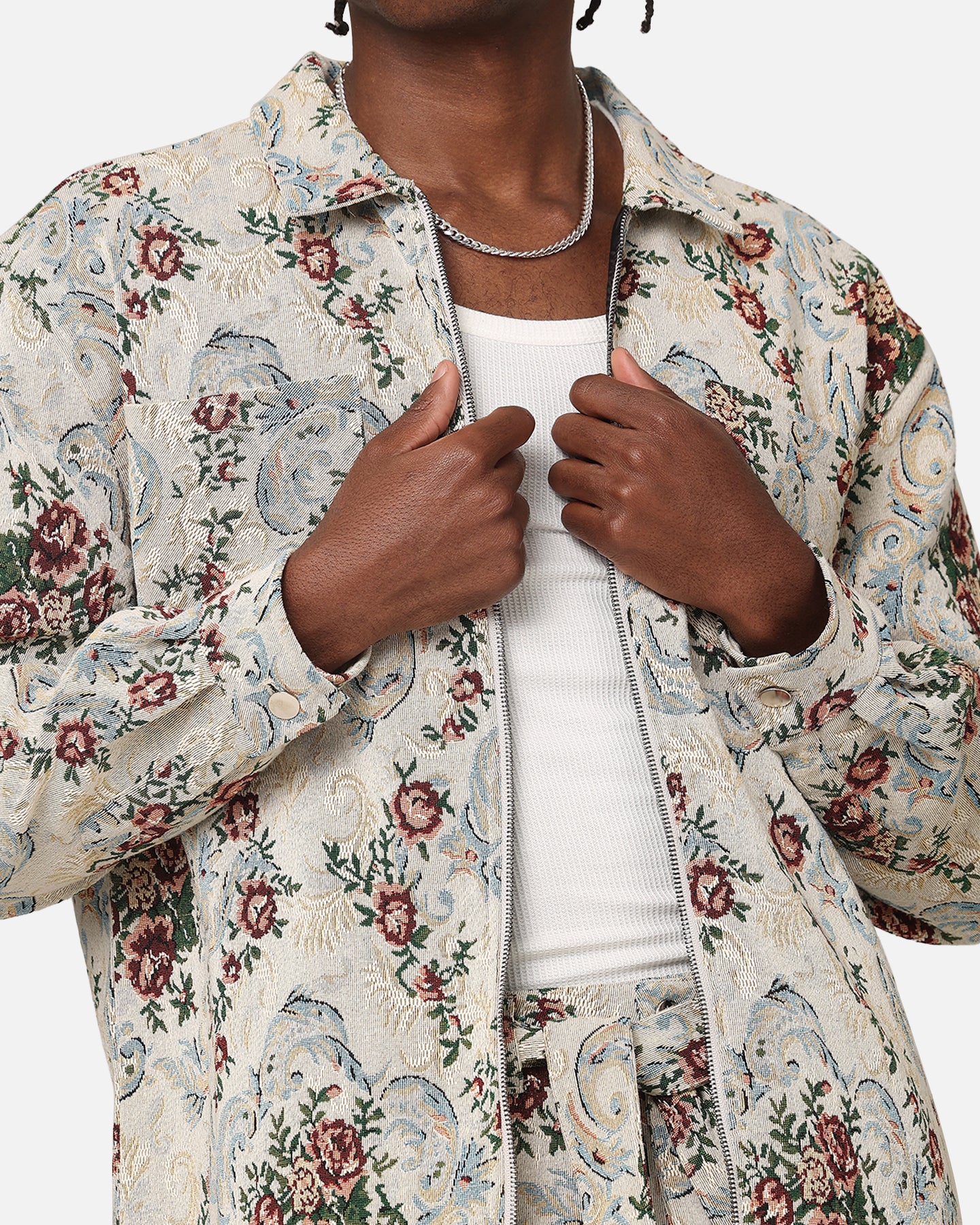 ジ*✨様 【mame】Floral Jacquard Jacket Hidden Treasures Men's Floral Jacquard Jacket – Bouchards